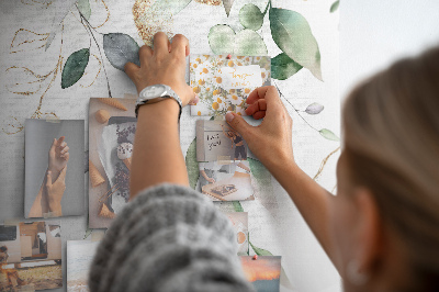 Tableau en liège Feuilles de plante natura