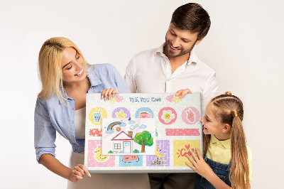 Tableau en liège Planificateur de l'école