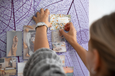 Tableau en liège Feuilles de nature