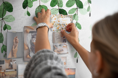 Tableau en liège Feuilles de plante