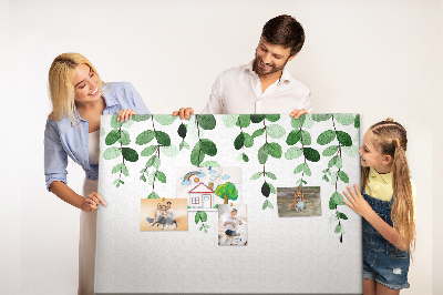 Tableau en liège Feuilles de plante