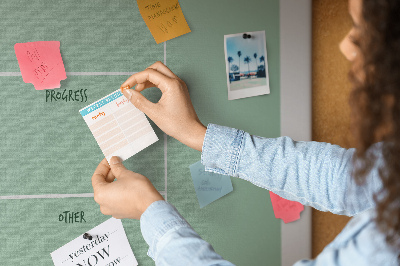 Tableau en liège Organiseur de bureau