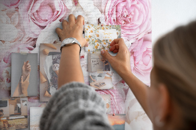 Tableau en liège Fleurs décoratives