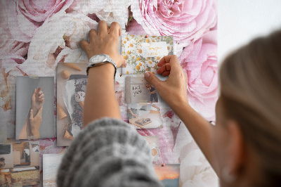 Tableau en liège Fleurs décoratives