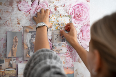 Tableau en liège Fleurs décoratives