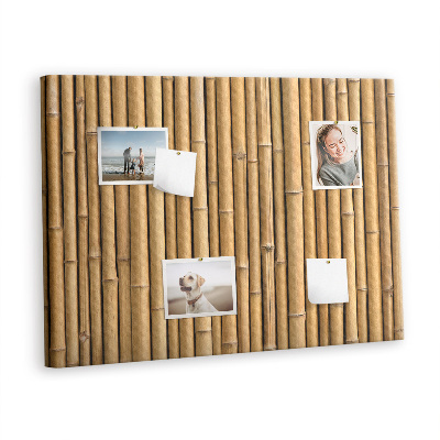 Image tableau en liège Bâtons de bambou
