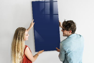 Tableau magnétique bleu marine