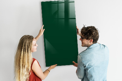 Tableau magnétique Couleur vert bouteille