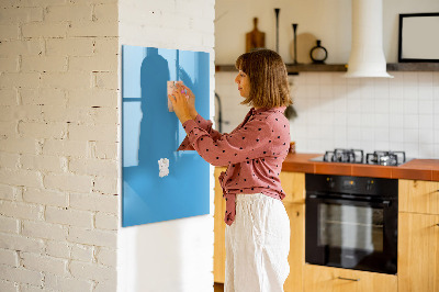 Tableau magnétique Couleur bleue