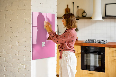 Tableau magnétique Couleur rose