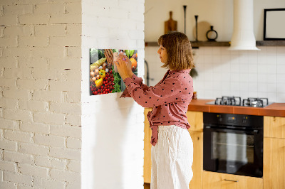 Tableau aimanté Légumes frais