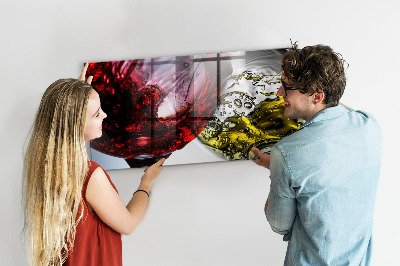 Tableau aimanté Verres de vin