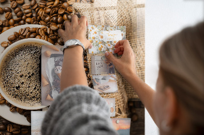 Tableau aimanté Un sac de café