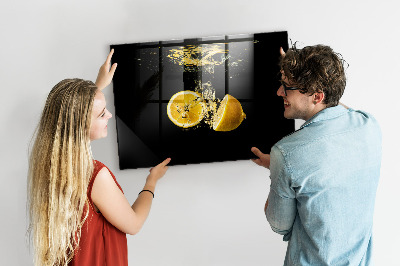 Tableau aimanté Citrons