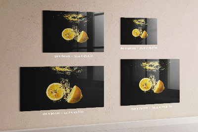 Tableau aimanté Citrons