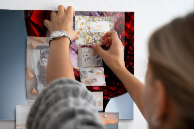 Tableau aimanté Un verre de vin