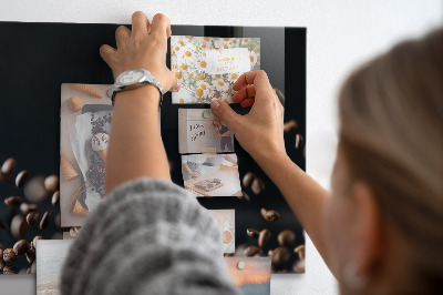 Tableau aimanté Grains de café