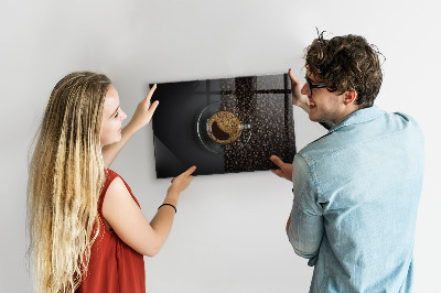 Tableau aimanté Tasse de café