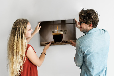 Tableau aimanté Tasse de café