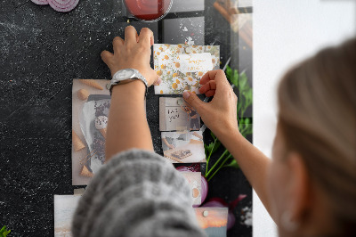 Tableau aimanté Des légumes sur le comptoir