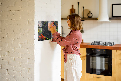 Tableau aimanté Des légumes sur le comptoir