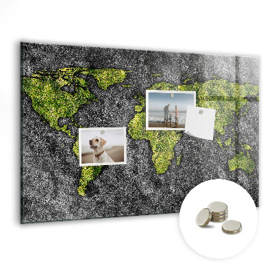 tableau magnétique Miffy avec aimants 60x30 planificateur