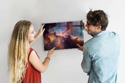 Tableau magnétique pour magnets Cosmos des étoiles du monde