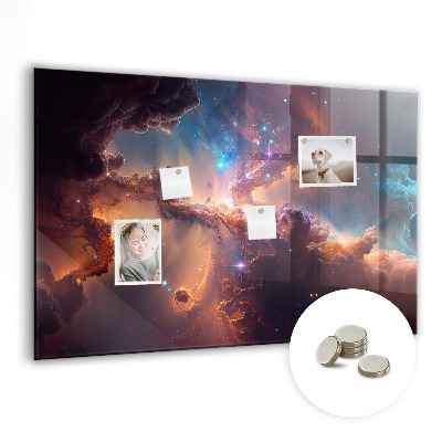 Tableau magnétique pour magnets Cosmos des étoiles du monde