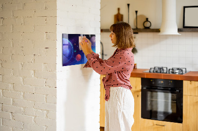 Tableau magnétique pour magnets Planètes galaxies