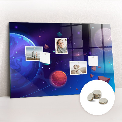 Tableau magnétique pour magnets Planètes galaxies