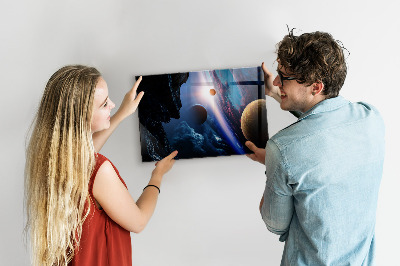 Tableau magnétique pour magnets Grande galaxie