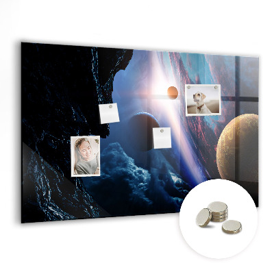 Tableau magnétique pour magnets Grande galaxie