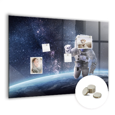 Tableau magnétique pour magnets Astronaute