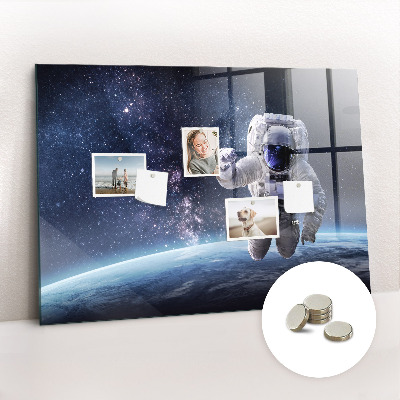 Tableau magnétique pour magnets Astronaute