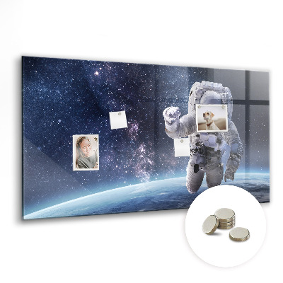 Tableau magnétique pour magnets Astronaute