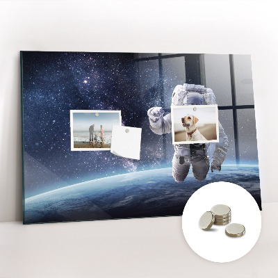 Tableau magnétique pour magnets Astronaute