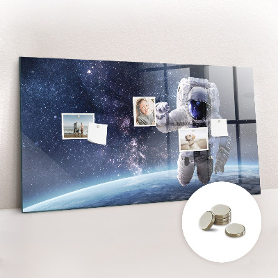 Tableau magnétique pour magnets Astronaute