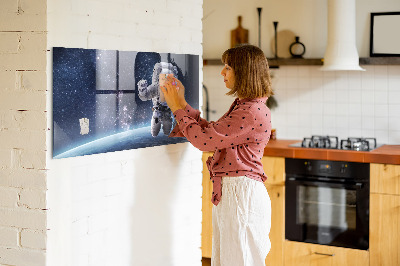 Tableau magnétique pour magnets Astronaute