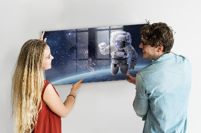 Tableau magnétique pour magnets Astronaute