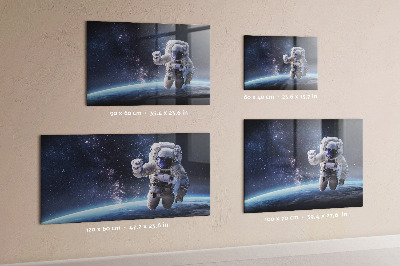 Tableau magnétique pour magnets Astronaute