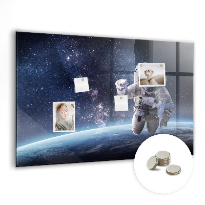 Tableau magnétique pour magnets Astronaute