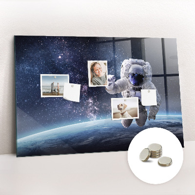 Tableau magnétique pour magnets Astronaute