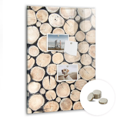 Tableau pour magnet Souches d'arbres