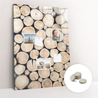 Tableau pour magnet Souches d'arbres