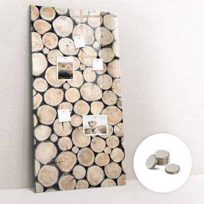 Tableau pour magnet Souches d'arbres 