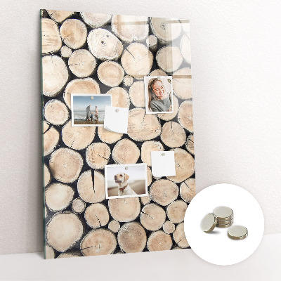 Tableau pour magnet Souches d'arbres