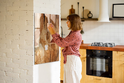 Tableau pour magnet Bois naturel