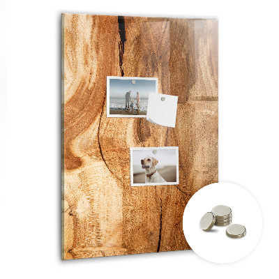 Tableau pour magnet Bois naturel