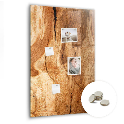 Tableau pour magnet Bois naturel