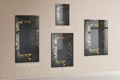 Tableau magnétique pour dessiner avec motifs de confettis dorés